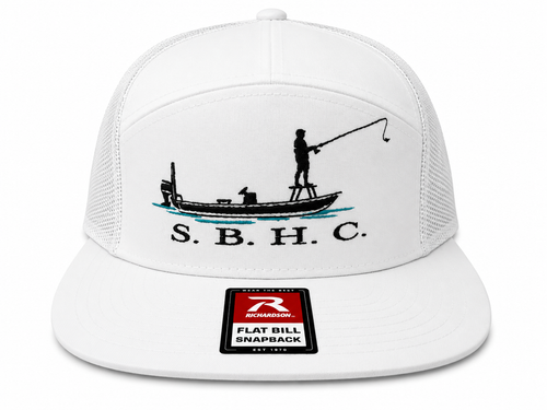 Flats Fishing Boat Richardson 168 Snapback